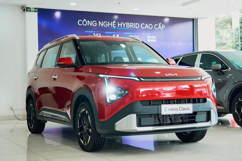 Ngoại thất Kia Caresn Clavis 2026
