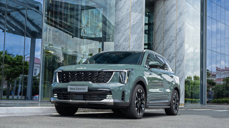 Ngoại thất Kia New Sorento 2025
