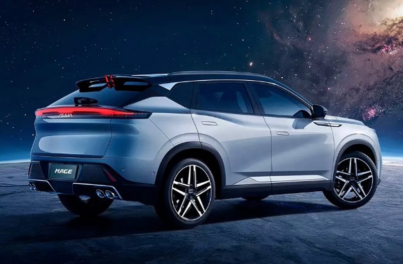 Đuôi xe Dongfeng Mage 2025