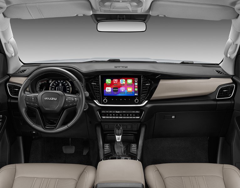 Nội thất Isuzu MUX 2025