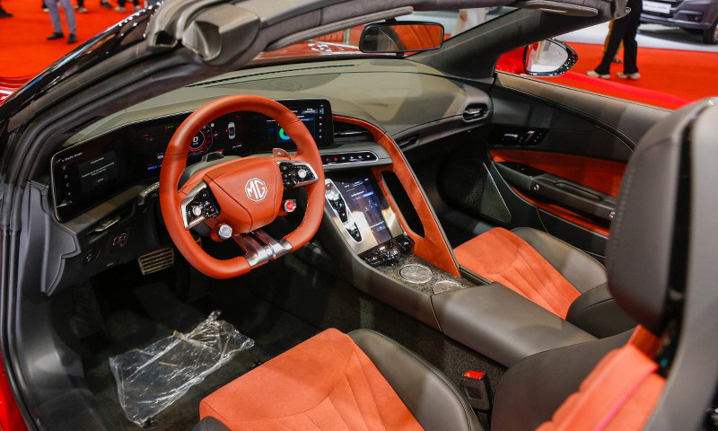 Nội thất MG Cyberster 2026