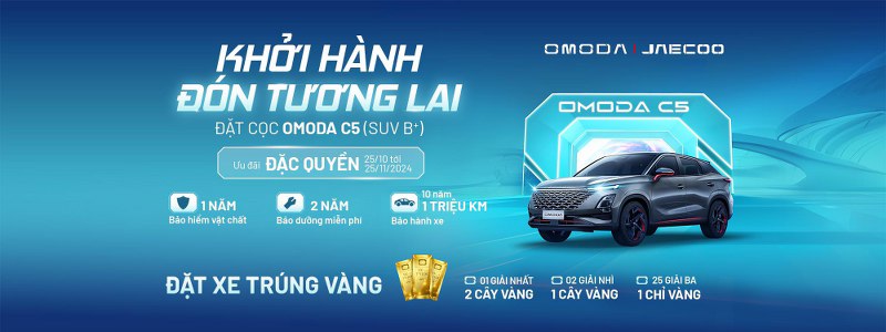 Chính sách bán hàng Omoda C5 2024