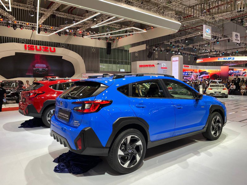 Đuôi xe Subaru Crosstrek 2025