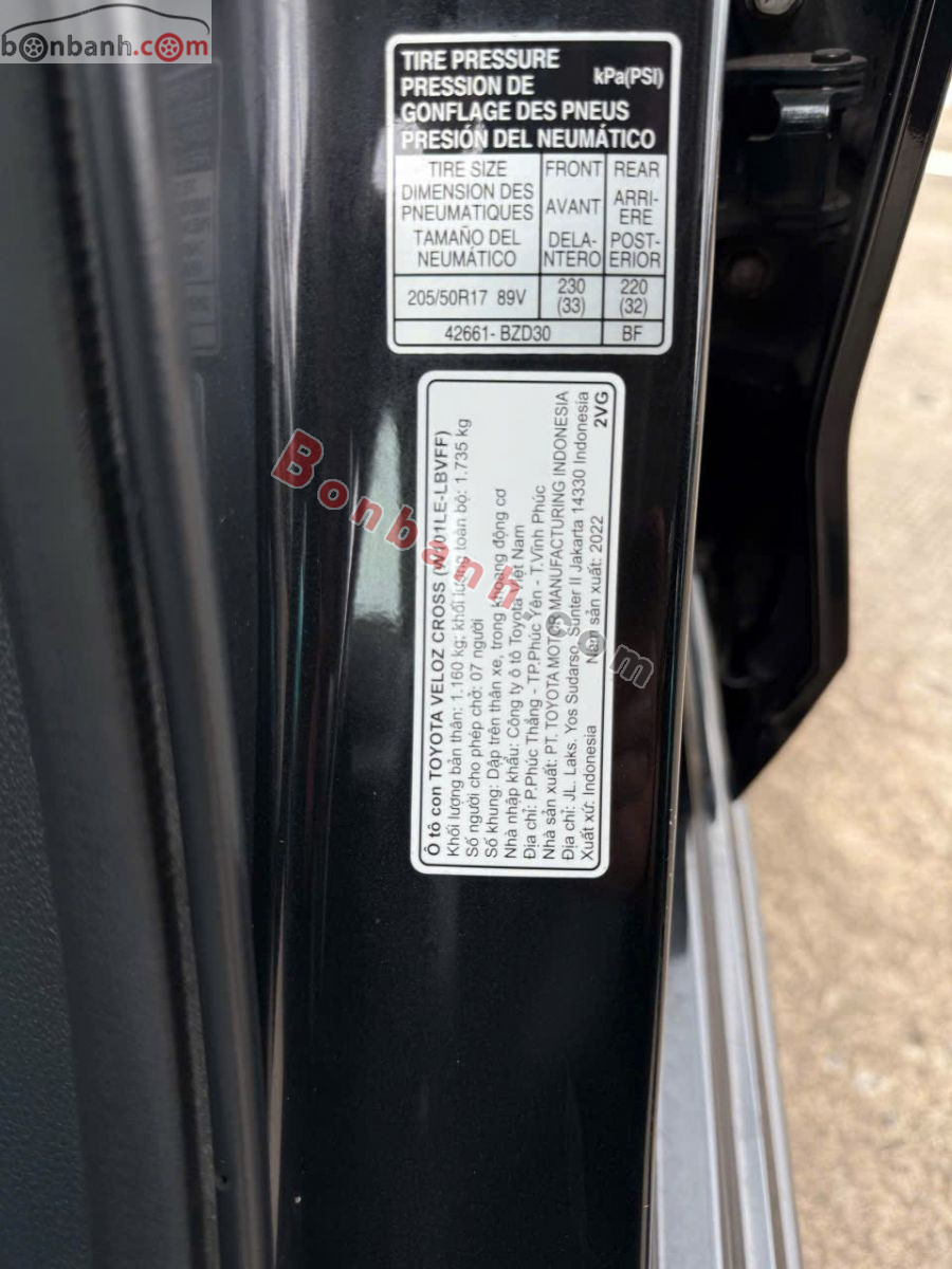 Toyota Veloz Cross Top 1.5 CVT 2022 - 470 Triệu 10