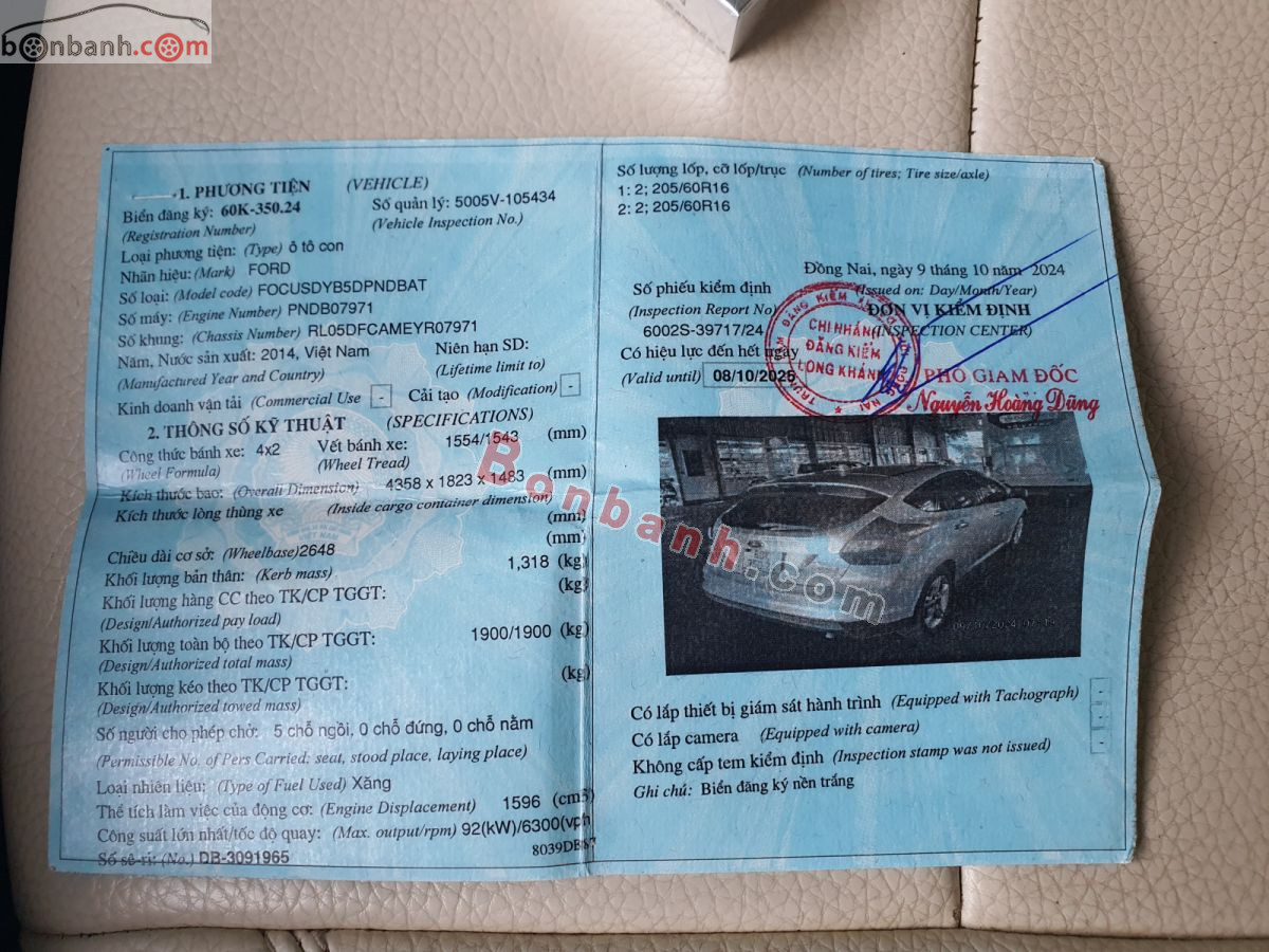Ford Focus Trend 1.6 AT 2014 - 200 Triệu 7