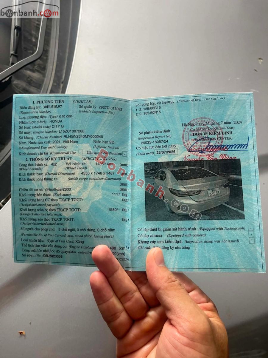 Honda City G 1.5 AT 2021 - 360 Triệu 7