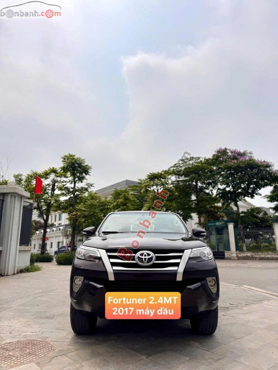 Toyota Fortuner 2.4G 4x2 MT 2017 - 575 Triệu