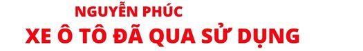 Nguyễn Phúc - Xe ô tô đã qua sử dụng