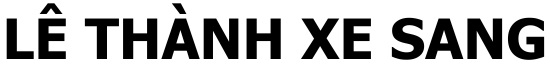 Lê Thành Xe Sang