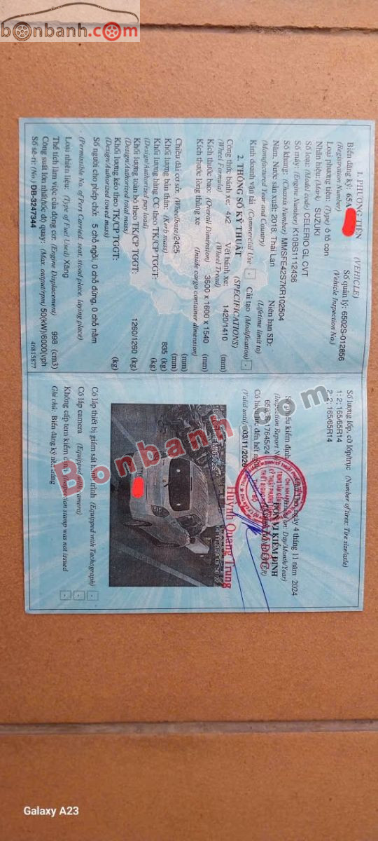 Suzuki Celerio 1.0 AT 2018 - 235 Triệu 7