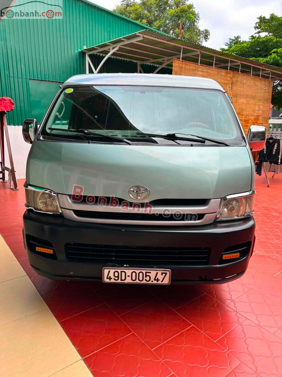 Toyota Hiace 2.5 2009 - 270 Triệu 2