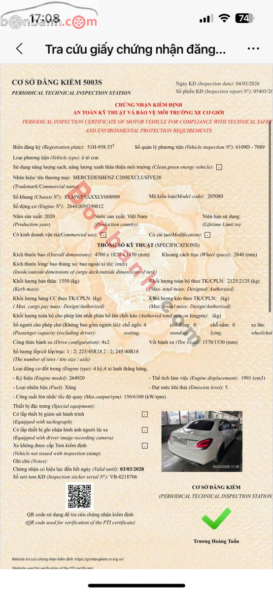 Mercedes Benz C class C200 Exclusive 2020 - 850 Triệu 8